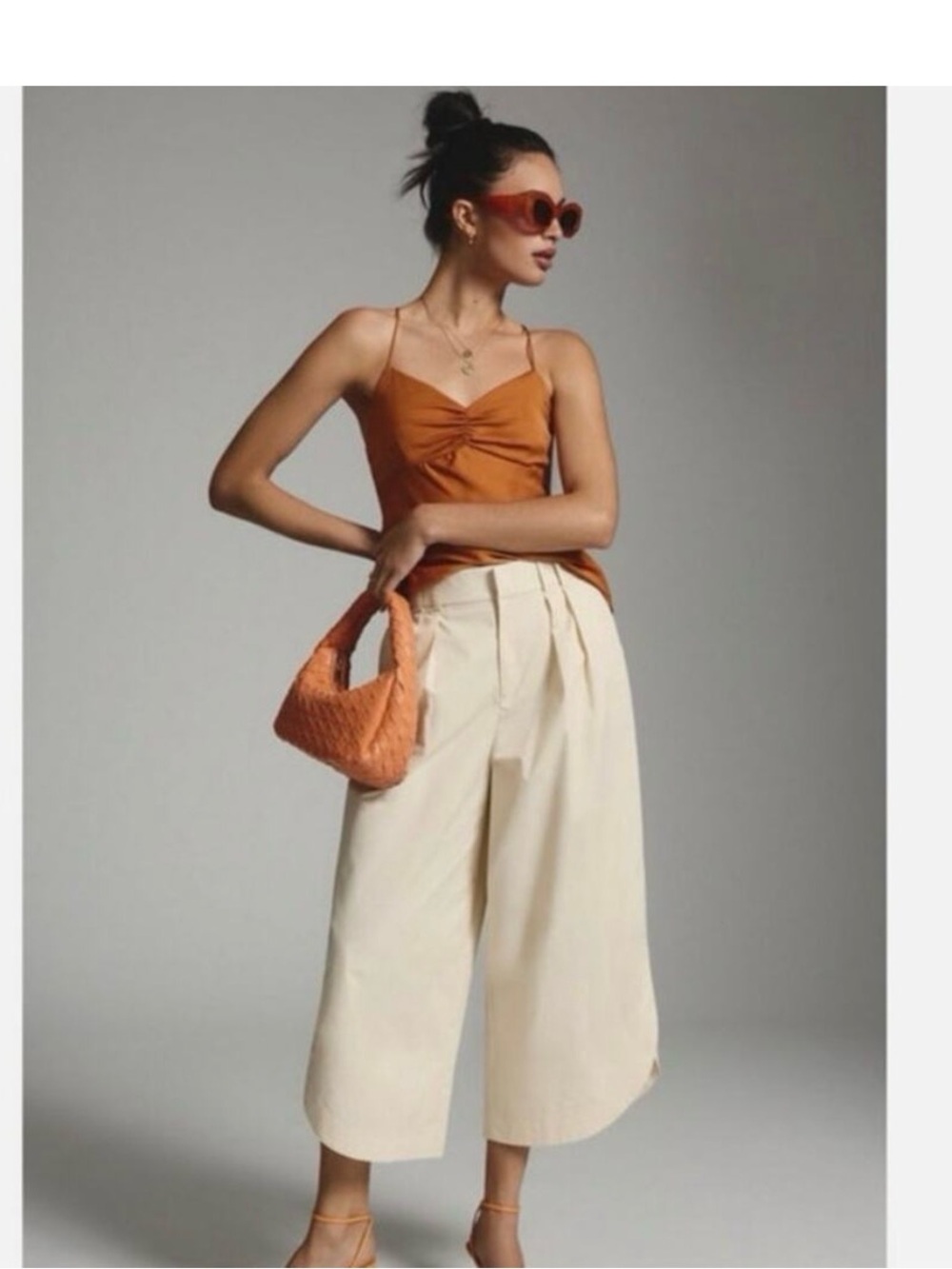 Mare Mare Curved Hem Chino Pants